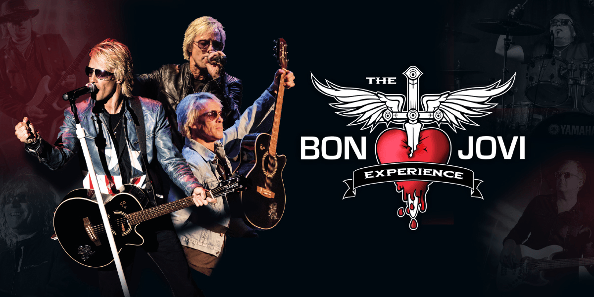 Hero image for homepage featuring The Bon Jovi Experience