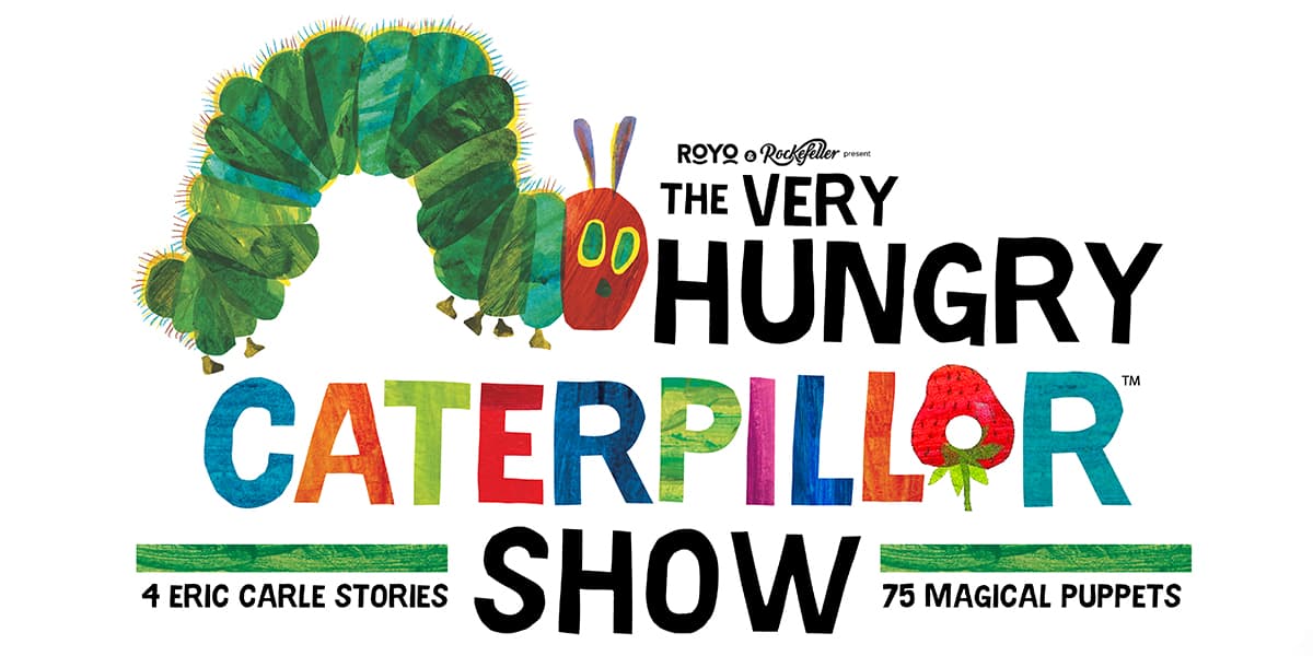 Hero image for homepage featuring The Very Hungry Caterpillar